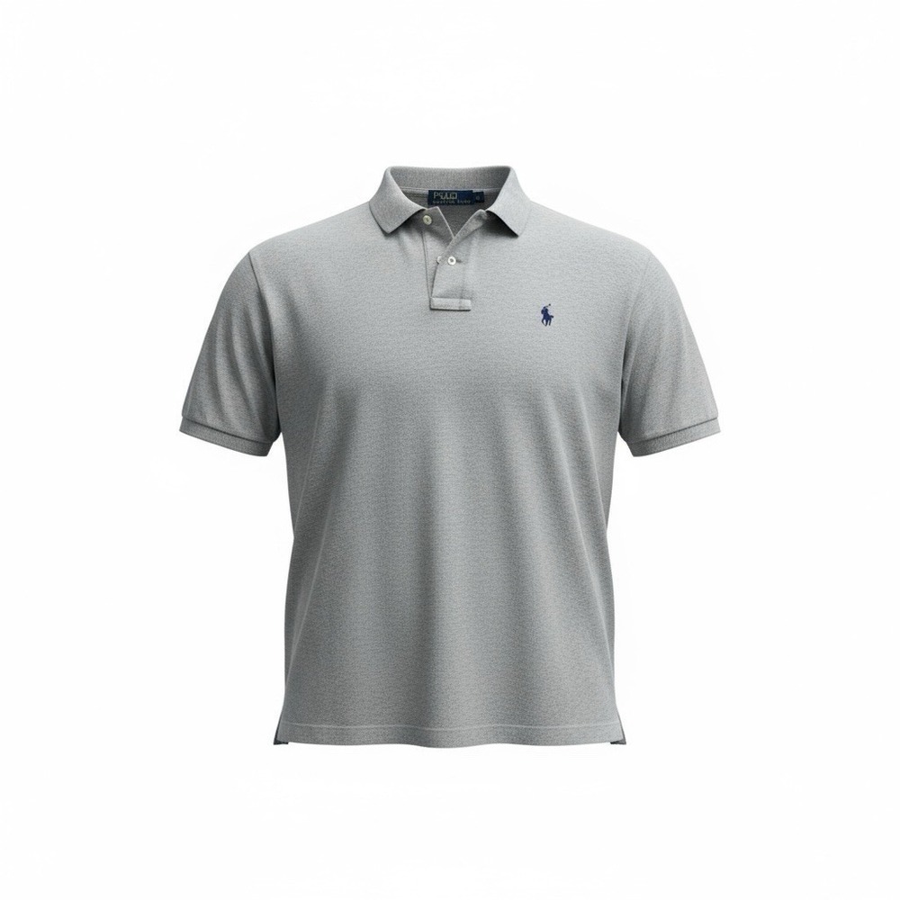 Polo Ralph Lauren Short Sleeve Shirt‎ Classic Fit Men's Size Large Gray